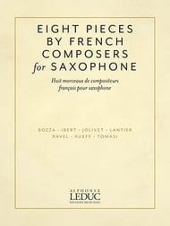 Eight Pieces by French Composers for Saxophone cover Thumbnail